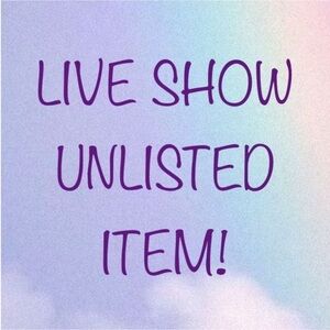 UNLISTED ITEM
